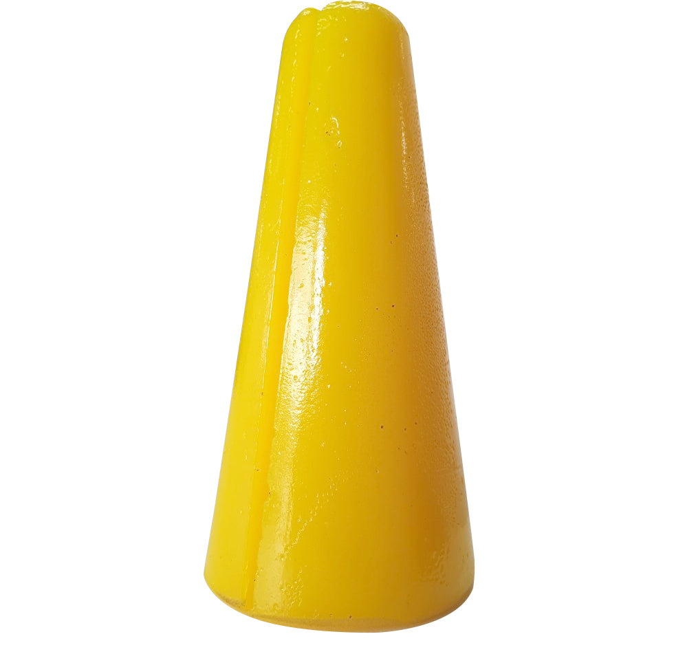 6mm Solid Cones - Yellow